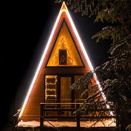 Bude Mestia Cottages Bagian luar foto