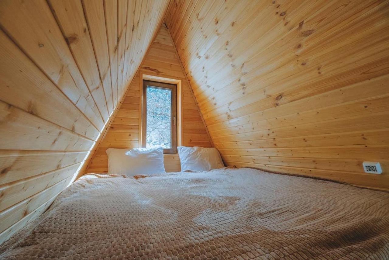 Bude Mestia Cottages Bagian luar foto